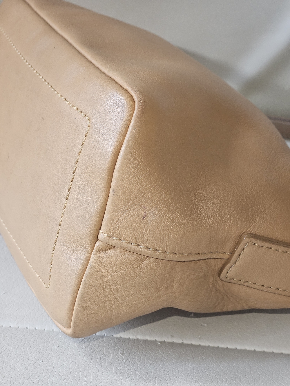 Vintage Coach Tan Leather Shoulder Hobo Bag - Picture 6 of 16